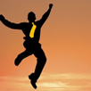 business man jumping_happy